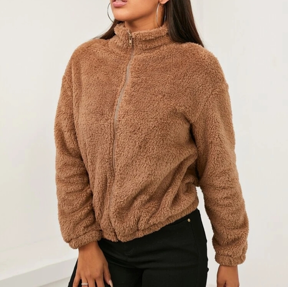 COZY SHERPA JACKET | BLUENOTES - Picture 4 of 14